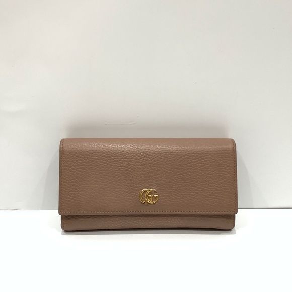 Gucci Pink Guccissima GG Clutch Sku#85436(Gently used,snap loose, missing strap) - Picture 2 of 15
